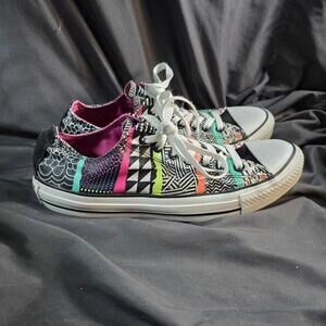Converse Chuck Taylor CT Ox Women's Size 11 Multicolor Neon 90s style y2k  Shoes